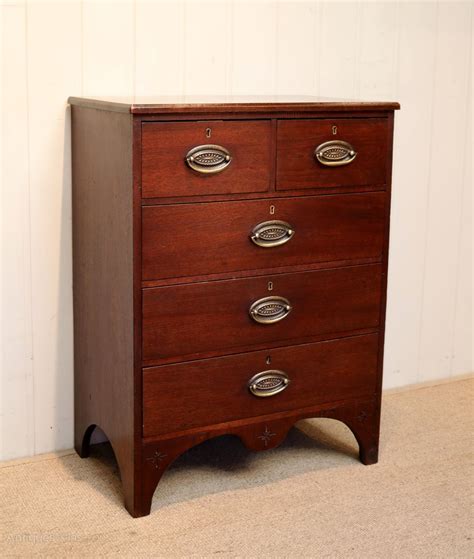 Small Edwardian Mahogany Chest Of Drawers Antiques Atlas