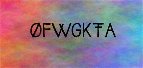 Ofwgkta Wallpapertextlogofontillustrationdesign 720514