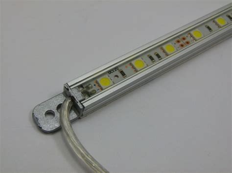 Rigid Led Strip Light Bar Pure White Waterproof 15 Led 295mm 12vdc 3