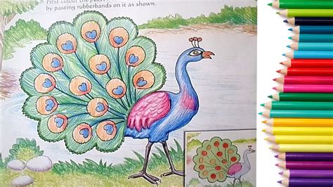 The images above represents how your finished drawing is going to look and the steps. Peacock Drawing at GetDrawings | Free download
