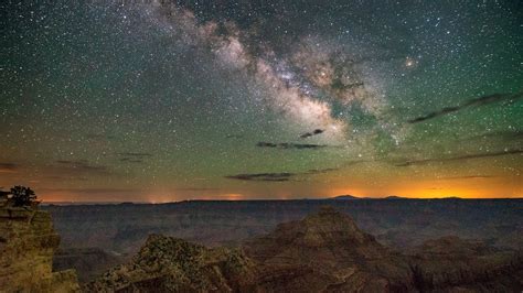 The Grand Canyon At Night 4k Timelapse Youtube