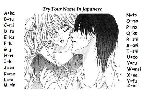 Use alternate versions of common words. Try Your Name In Japanese by LuzElvaParra1994 on DeviantArt