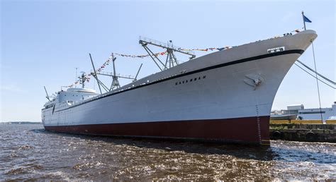 Ns Savannah The First Nuclear Powered Merchant Ship In The World 3669