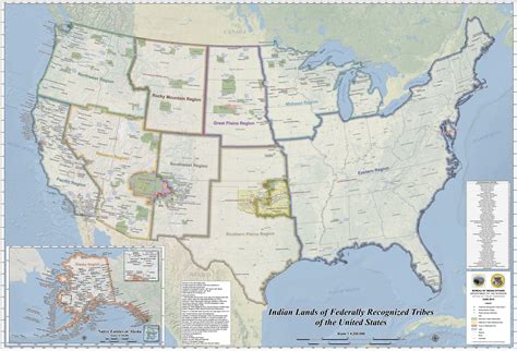 Map Of Us Tribal Lands