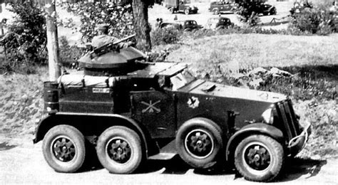 Cunnigham M1 Us Medium 6x4 Cavalry Armored Car 1936 Armored