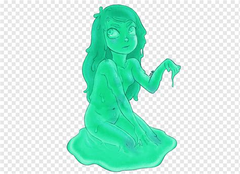 Slime Girl Drawing Woman Slime Fashion Fictional Character Girl Png PNGWing