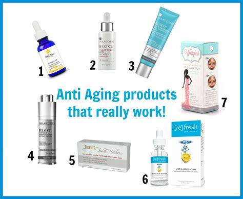 7 Anti Aging Products That Really Work