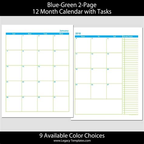 Exceptional 85x 11 Blank Calendar Blank Calendar Template Blank