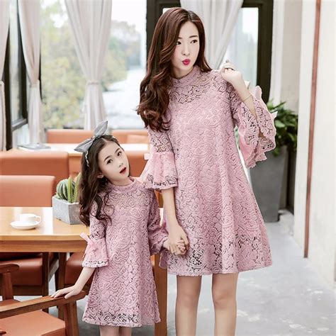 Matching Mother Daughter Wedding Dress 2017 Mother Daughter Lace