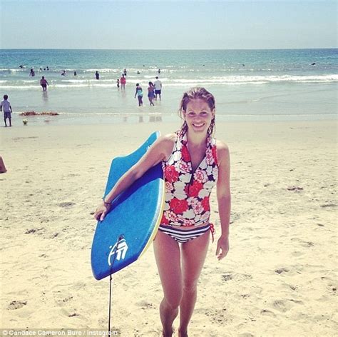 Candace Cameron Bure Shows Off All Her Beach Body In A Fun Tankini