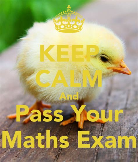Keep Calm And Pass Your Maths Exam Keep Calm And Carry On Image Generator