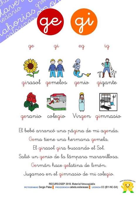 Cuadernillo Lectura Escritura Recursosep Ge Gi Learning Spanish