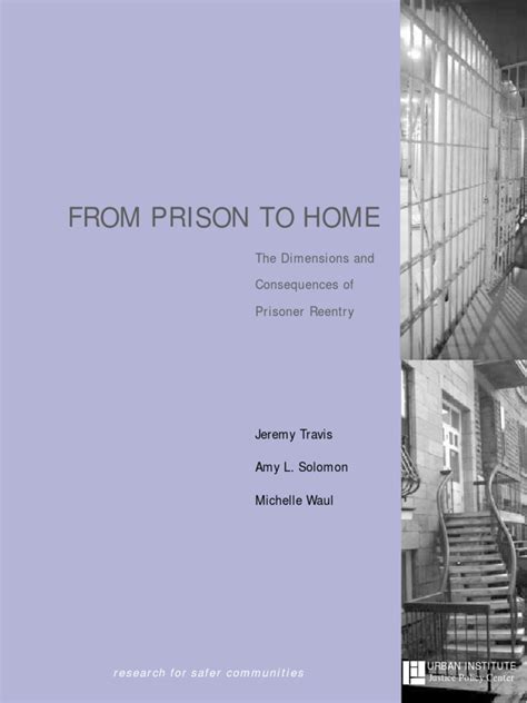 From Prison To Home Pdf Recidivism Parole