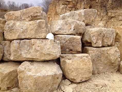 Rustic Limestone Boulders Bourdeaux Enterprises Inc