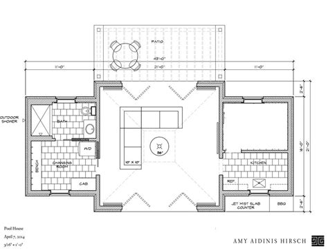 Pool House Design Plans Moreover Guest Pool House Floor Plans Moreover