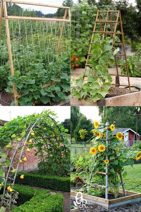 24 Easy Diy Garden Trellis Ideas Plant Structures A Piece 41 Off