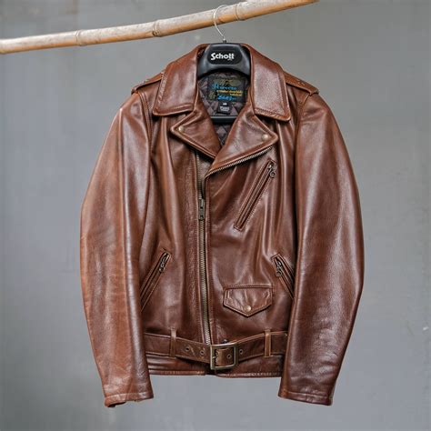 Schott Schott Perfecto 519 Ramones Leather Jacket Original Usa Grailed