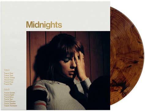 Taylor Swift Midnights Blood Moon Edition Blood Moon Coloured Vinyl