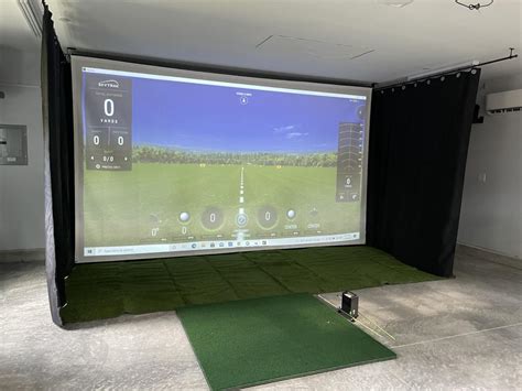 Rstour Series Diy Golf Simulator Impact Screen