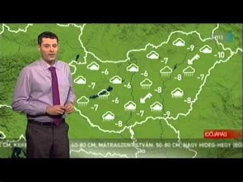 5 napos budapesti időjárás előrejelzése 3 órás felbontásban, jelenlegi és archivált időjárás, csapadék mennyisége budapesti időjárás 2. m1 Időjárás-jelentés, 2012. február 3. 12:25 - YouTube
