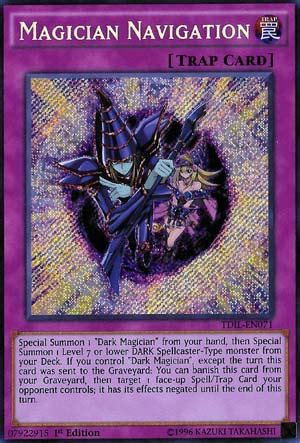 There aren't many, but if you're using the pendulum magicians alongside dark magician, you could throw in pendulum card archfiend eccentrick, who can switch between monster and spell/trap. Pojo's Yu-Gi-Oh! Card of the Day