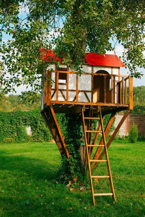 If you buy from a link, we may earn a commission. Amazing Backyard Tree House Getaways | Salter Spiral Stair