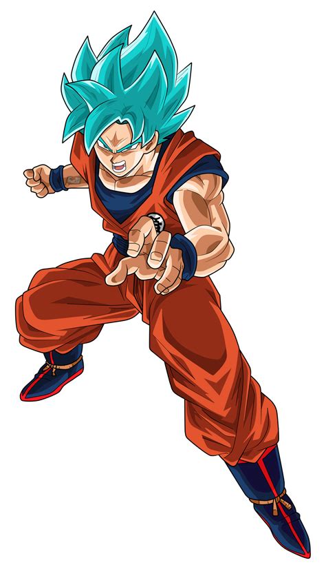 Goku Super Saiyan Blue By Chronofz On Deviantart