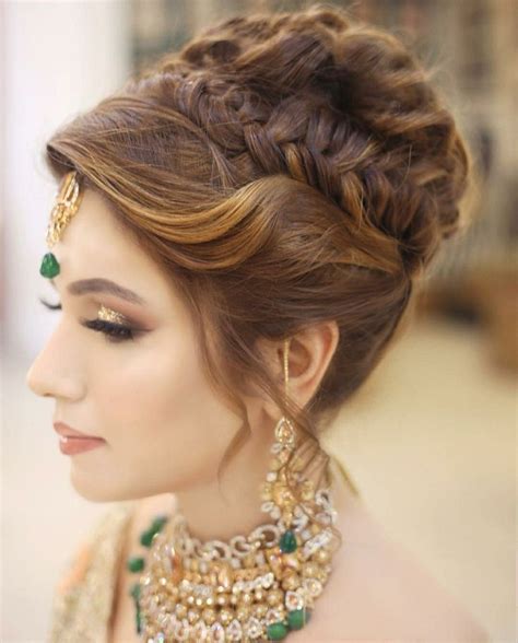 Pinterest Cutipieanu Pakistani Bridal Hairstyles Bridal Hair Buns Bridal Hairdo