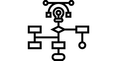 Diagrama De Flujo Icono Vectorial Gratis Diseñado Por Eucalyp