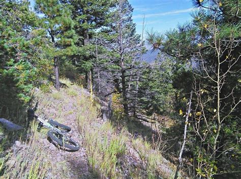 Upper Section Of The South Baldy Trail Is Steady Gravelly Ramp