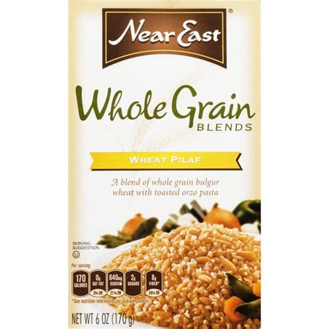 Near east chicken rice pilaf mix 6.25 oz (pack of 12). Whjeat Pilaf Near East - Near East Wheat Pilaf Whole Grain Blends Shop Near East Wheat Pilaf ...