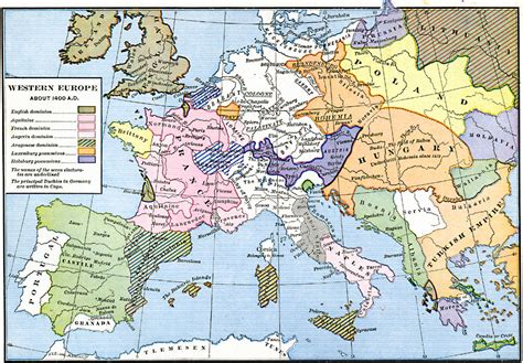 31 Map Of Europe 1400 Maps Database Source