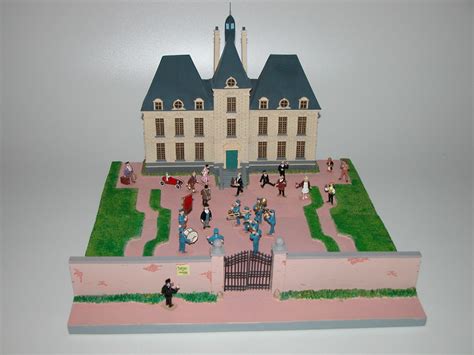Chateau moulinsart + fanfare -figurine tintin-pixi tintin - Moulinsart - Raiarox