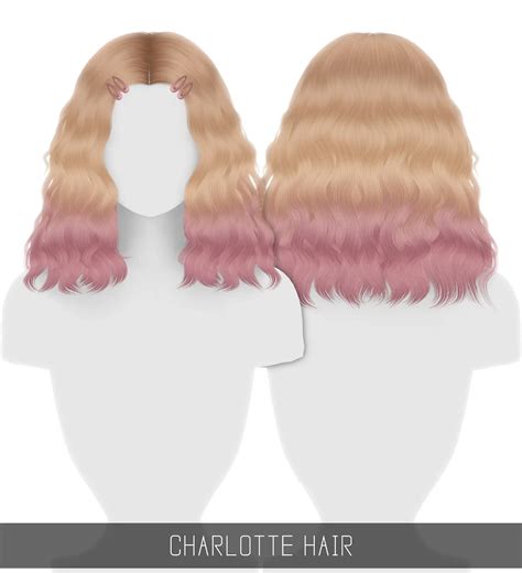 Sims 4 Hairs Simpliciaty Charlotte Hair