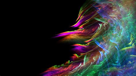 Abstract Multicolor Fight Fractals 1920x1080 Wallpaper