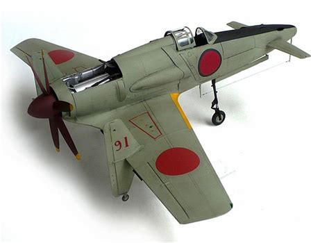 Kyushu J7W1 Shinden Navy Aircraft Ww2 Aircraft Model Aircraft