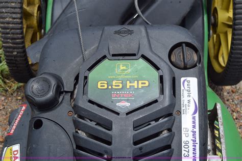 John Deere Js60h Push Mower In Bel Aire Ks Item Bp9073 Sold Purple
