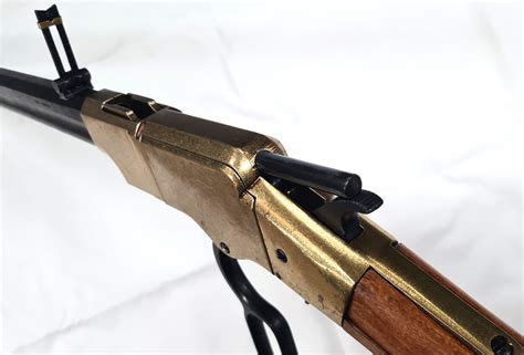 Henry Rifle With Octogonal Barrel Usa 1860 Lever Action Replica Rifle