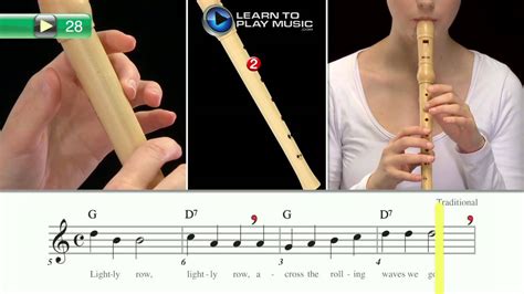 Ex028 How To Play Recorder For Kids Recorder Lessons For Kids Book 1