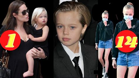 Angelina Jolie Daughter Shiloh Jolie Pitt 1 To 14 Years Old Youtube