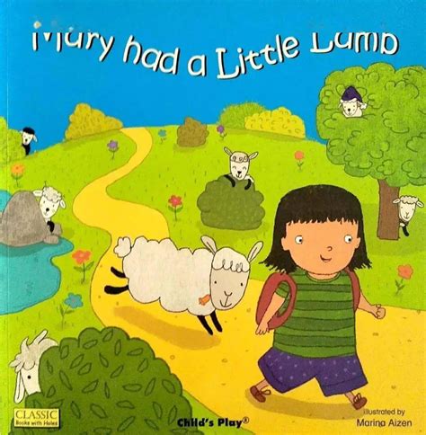有声绘本故事 《mary Had A Little Lamb》玛丽有一只小羊羔white