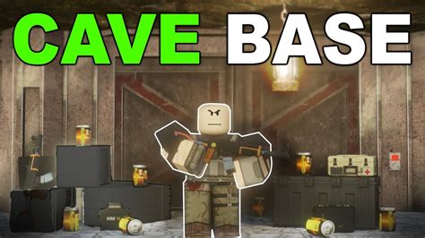 I Built A Cave Base In Trident Survival Roblox Base Raiding Youtube