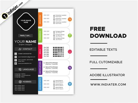 See 20+ different free resume templates for word, google docs, and others. Attractive Resume Templates Free Download - Indiater