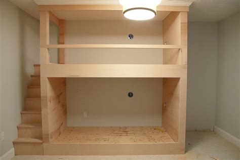 One Room Challenge Week 2 Diy Built In Bunkbeds For Around 700 Chris Loves Julia