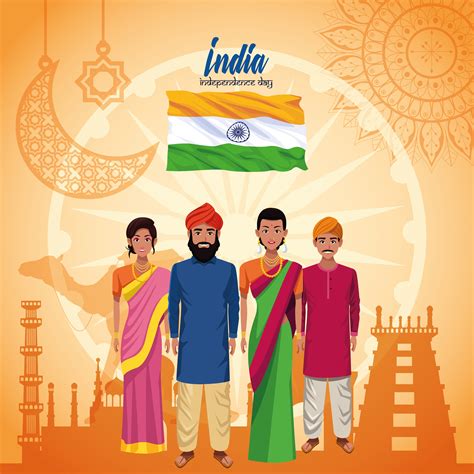 India independence day card 657516 Vector Art at Vecteezy