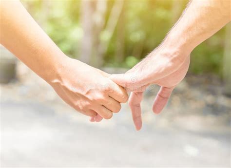 Hold Hands And Walk Together Stock Image Image Of Cherish Hold 98189339