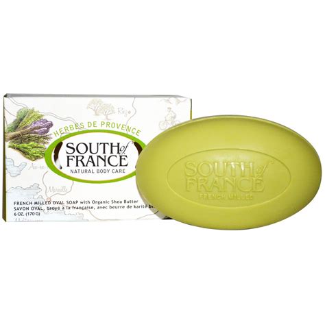 South Of France Herbes De Provence French Milled Oval Soap With