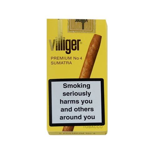 Villiger Premium No4 Pack Of 5 Cigar In Stock At Gauntleys