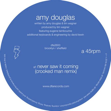 never saw it coming by amy douglas on mp3 wav flac aiff and alac at juno download