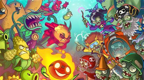 Zombies series, developed by popcap games and published by electronic arts. Plants Vs. Zombies Heroes Wallpapers - Wallpaper Cave